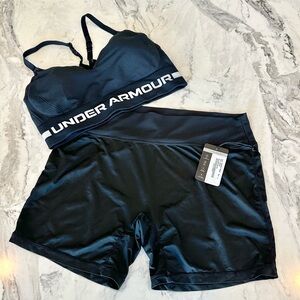 Bundle-Tail Allana Shortie NWT & Under Armour Crossback Low sport bra-Size Large